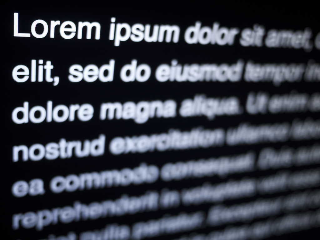 Lorem ipsum - website content