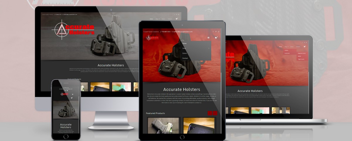 Website Showcase - Accurate Holsters