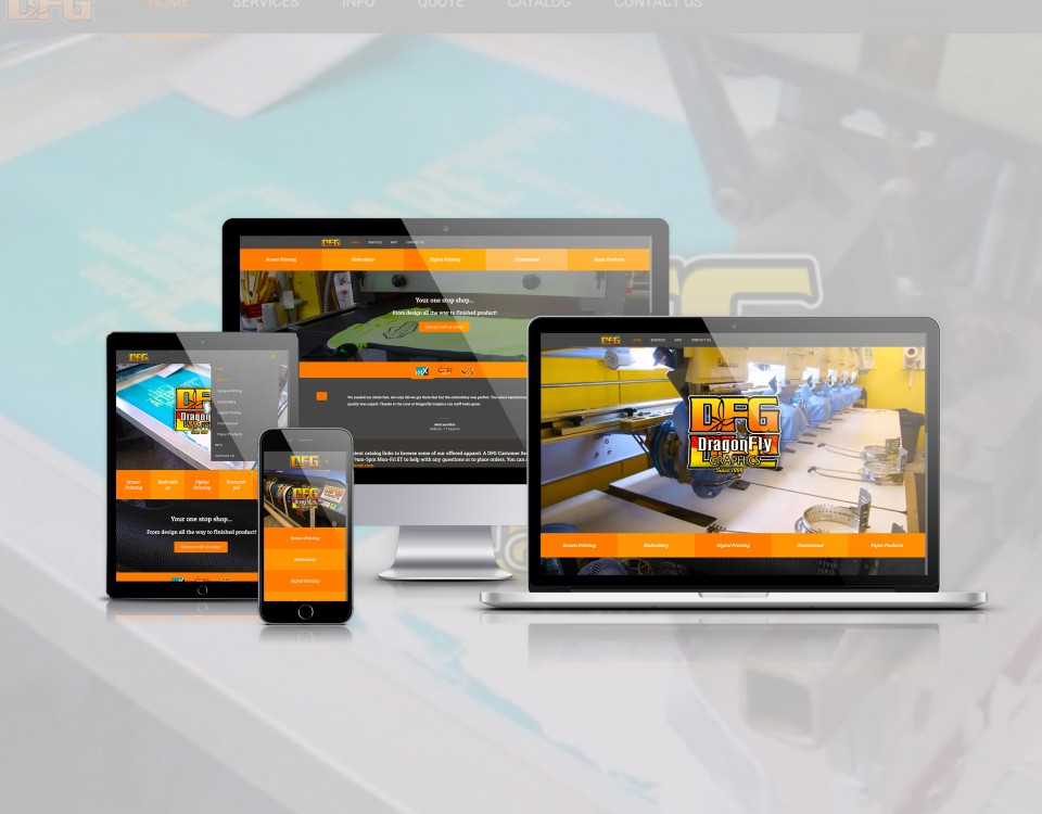 Website Showcase - Dragonfly Graphics