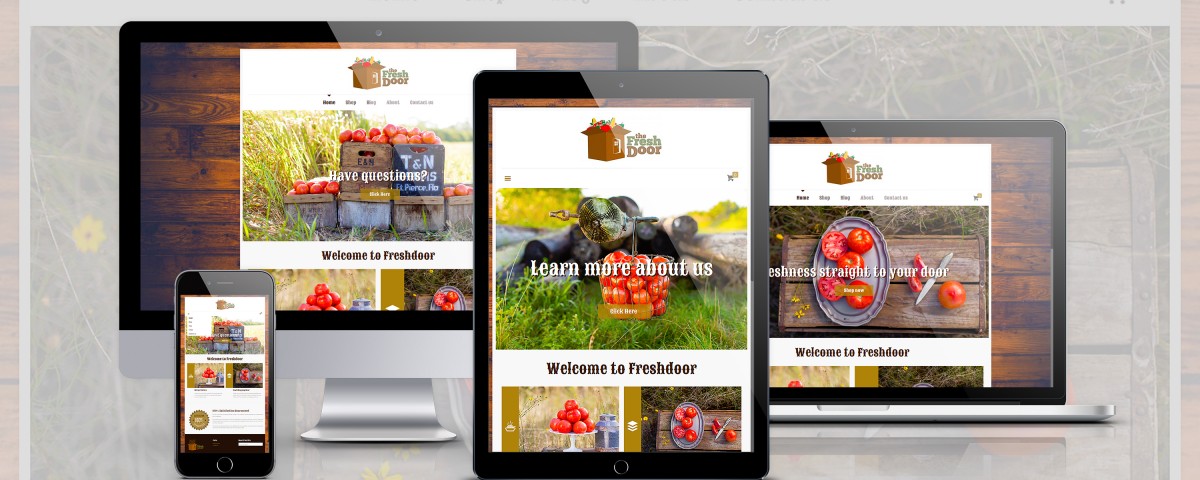 Website Showcase - Fresh Door