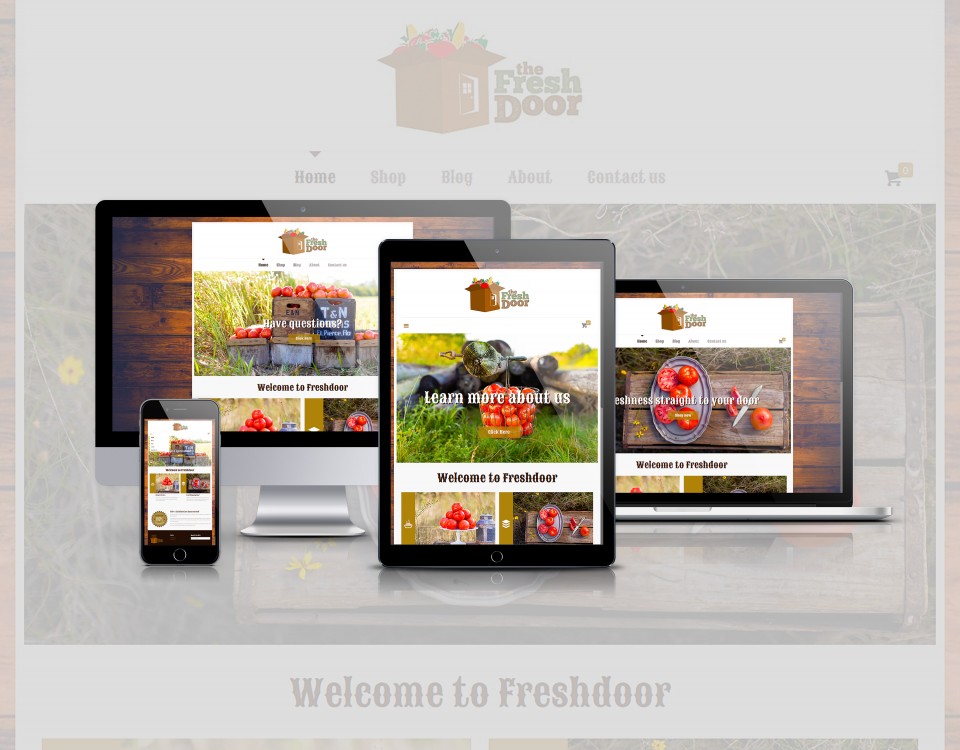 Website Showcase - Fresh Door