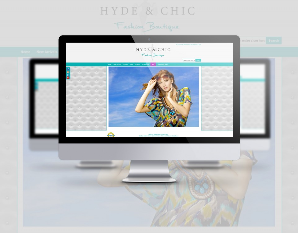 Website Showcase - Hyde and Chic