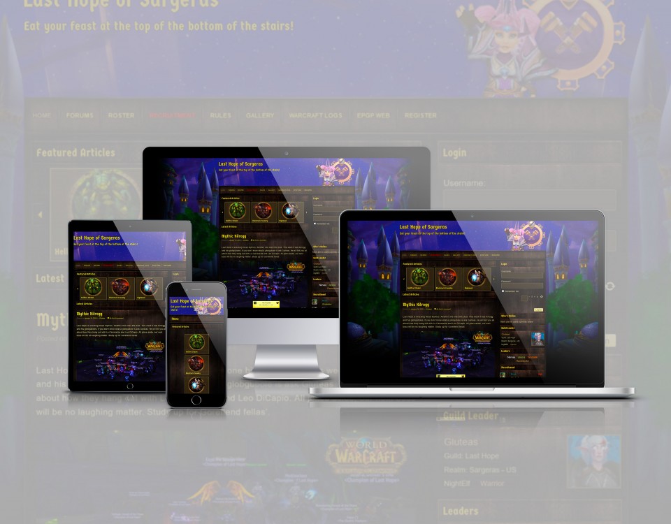 Website Showcase - Last Hope