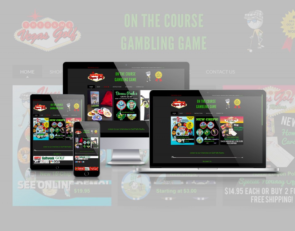Website Showcase - Vegas Golf the Game